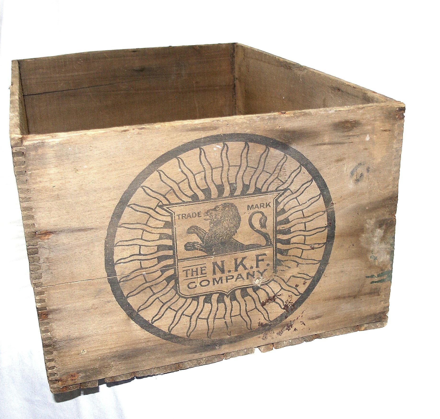 1895 to Early 1900s N.K. Fairbanks Soap Company of New York & Chicago Wood