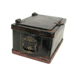 1870s-1880s Wells Fargo & Co. Railroad/Stagecoach Fireproof Strong Box with