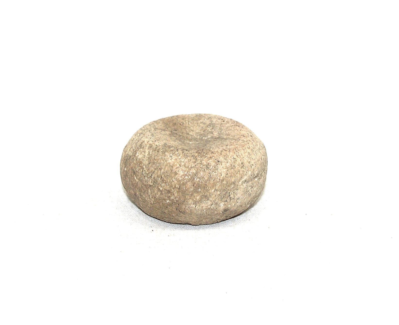 Vintage Native American Grinding Stone.   2-1/2"