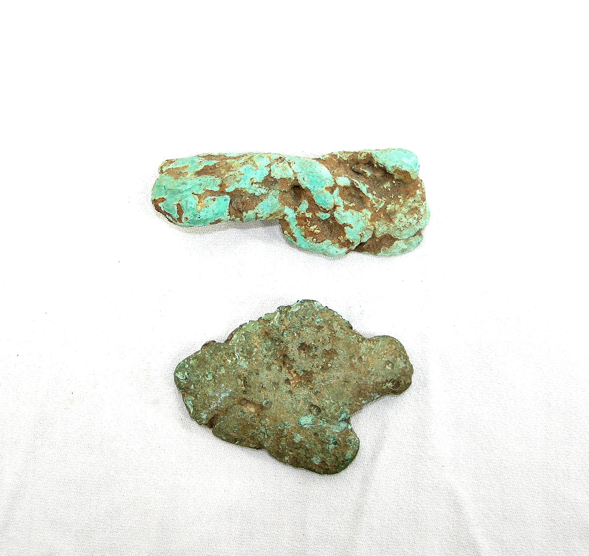 (2) Pieces of Vintage American Indian Float Copper.   1-1/2 lbs together