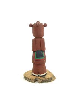Native American Pueblo Indian Wooden Kachina Doll.   7" Tall