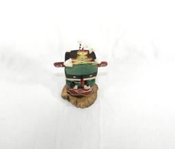 Native American Pueblo Indian Wooden Kachina Doll.   8" Tall