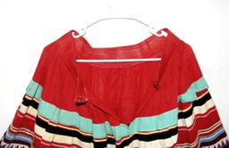 Native American Florida Seminole Patchwork Ragalia Dress