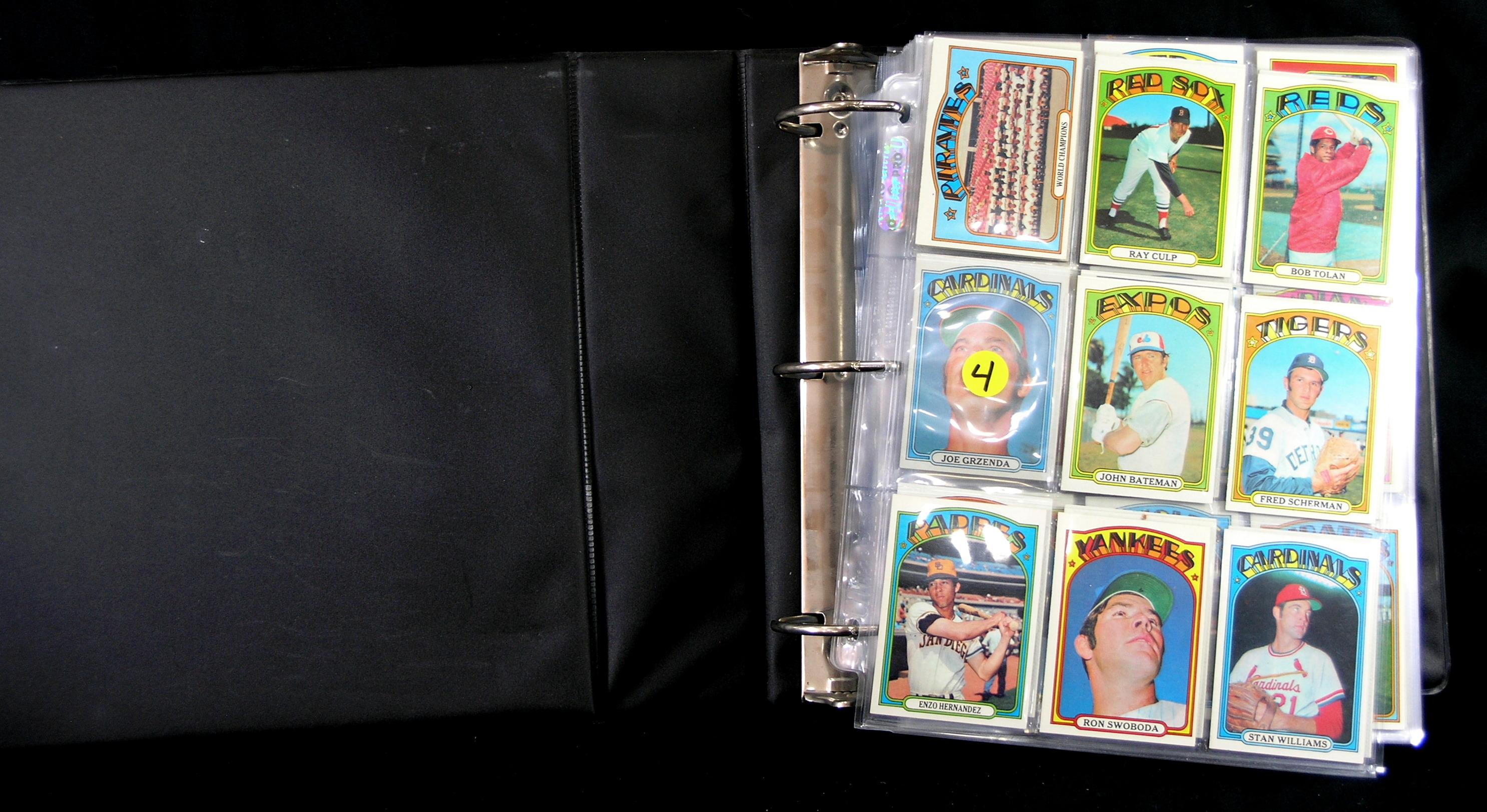 1972 Partial Baseball Card Set. Missing (136) Cards of the 787 to make a Co