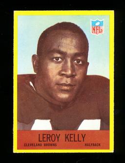 1967 Philadelphia ROOKIE Football Card #43 Rookie Hall of Famer Leroy Kelly