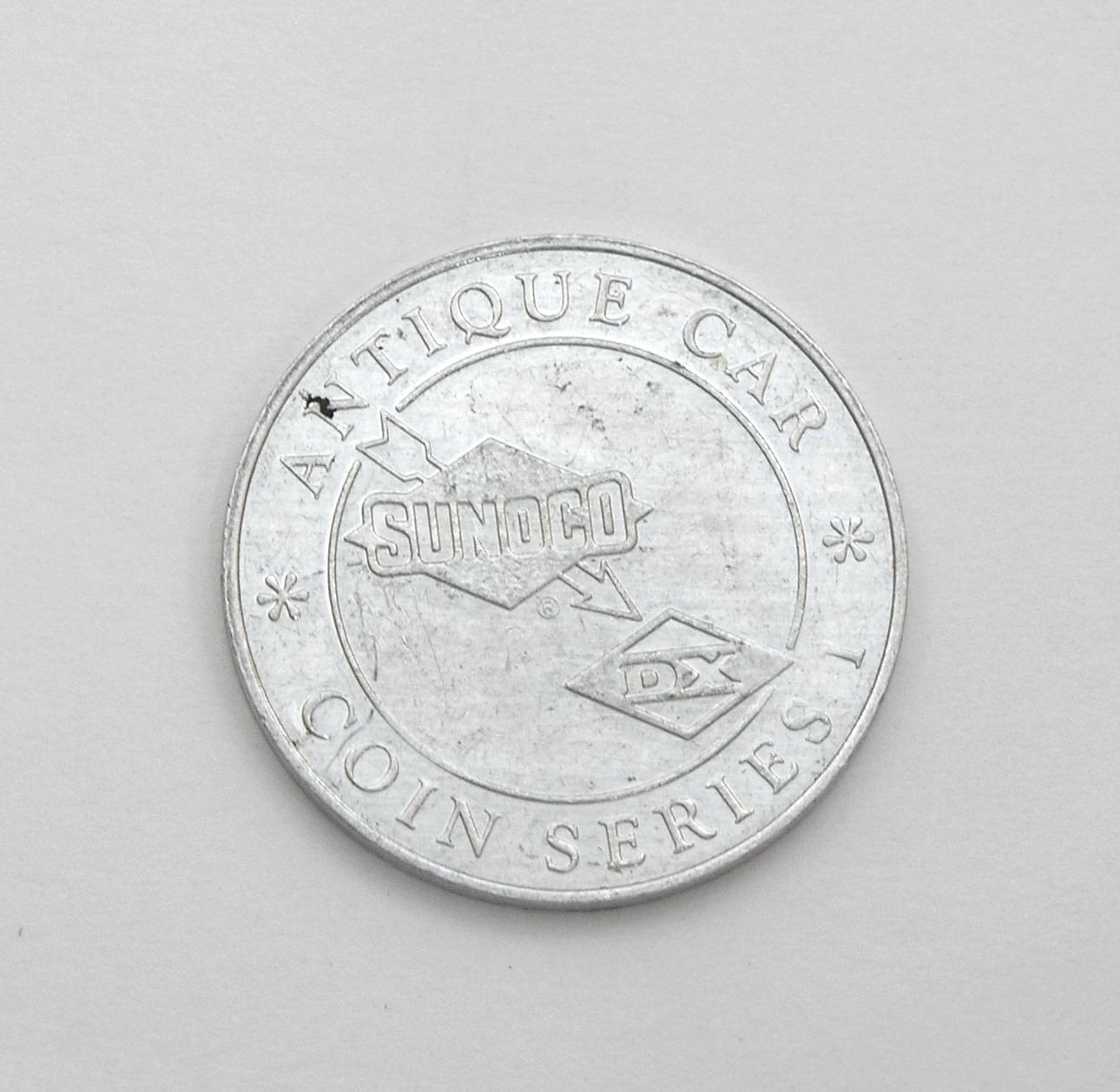1968 Antique Car Coin Series-1 Sunco-DX Aluminum Coin/Token. 1922 Daniels T