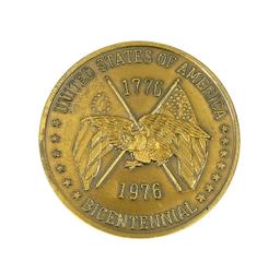 1776-1976 Bicentennial Baraboo Coin Club Barabo Wisconsin Coin/Token. Home