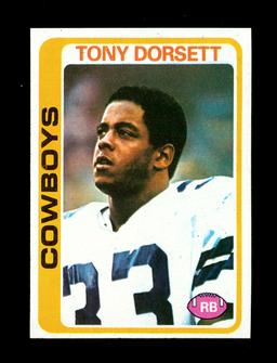 1978 Topps ROOKIE Football Card #315 Rookie Hall of Famer Tony Dorsett Dall