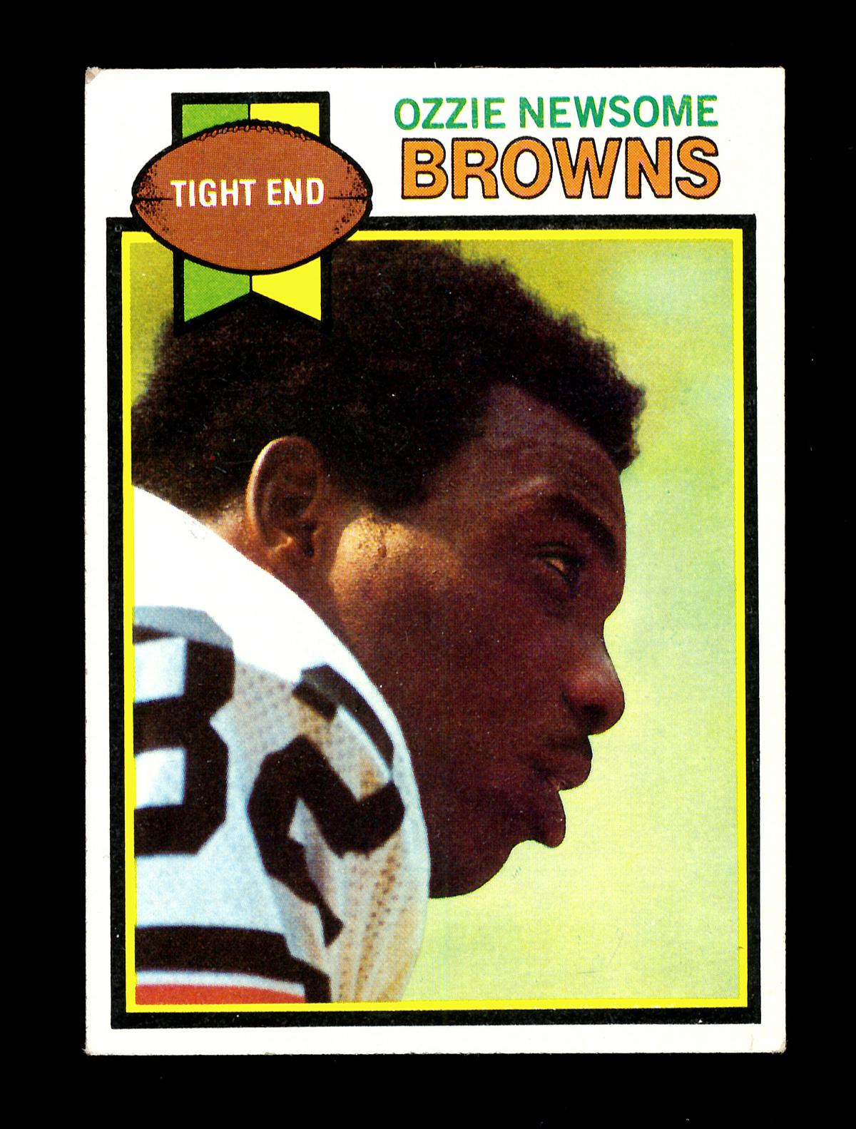 1979 Topps ROOKIE Football Card #308 Rookie Hall of Famer Ozzie Newsome Cle