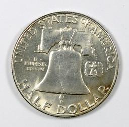 1954-S Franklin Half Dollar MS-64