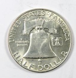 1957-D Franklin Half Dollar MS-63