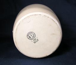Vintage Pearsons Of Chesterfield 1810 Stoneware Pitcher. Beige Dark Brown A