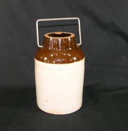 Vintage Stoneware Fruit/Cannng Jar (Missing Cap) Stamped 30 On Bottom. Othe