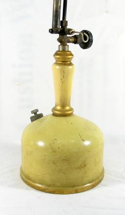 Vintage Coleman Instant Lighting Number 143 Kerosene Brass Lantern. Shade Is
