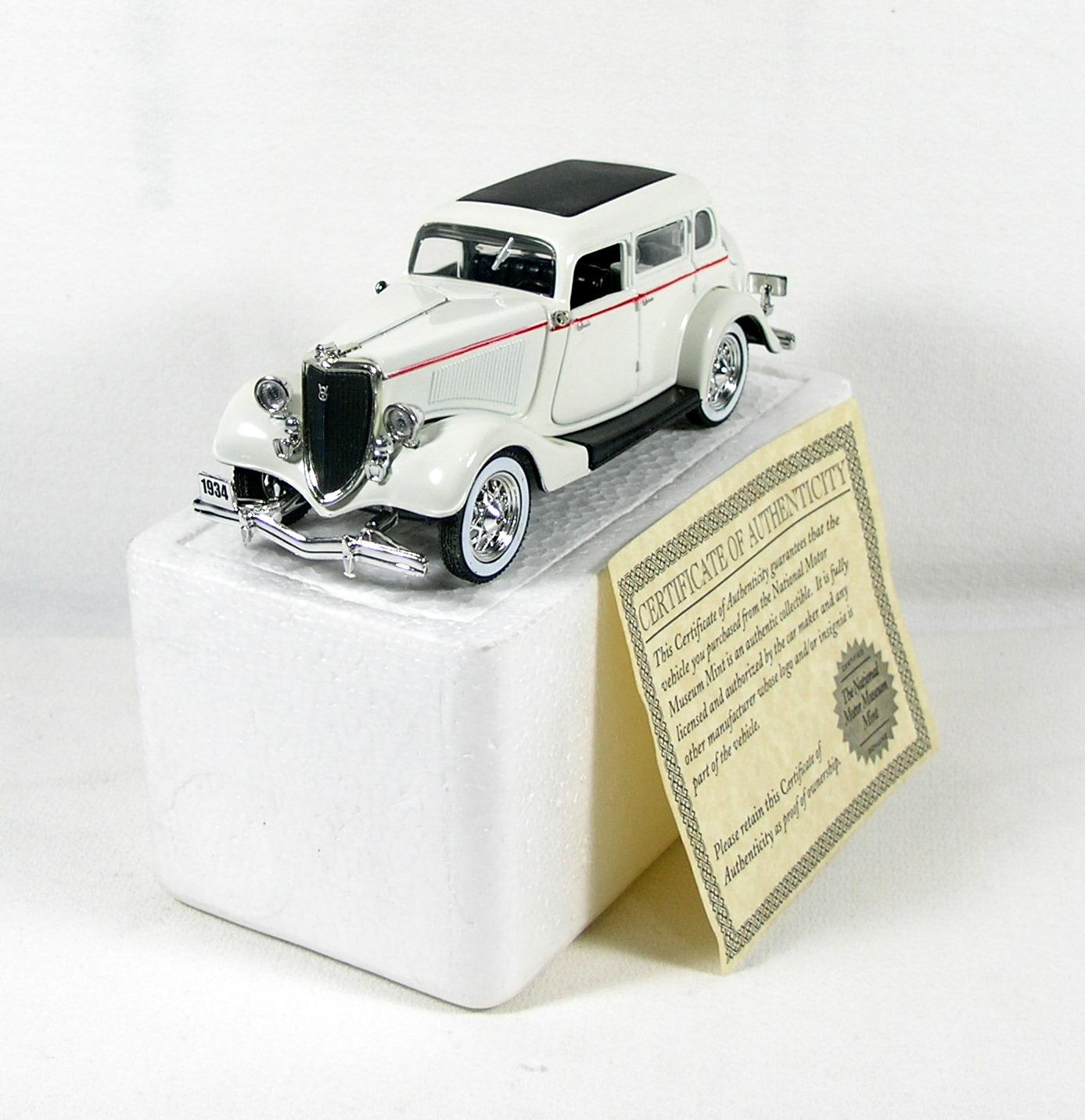 Diecast Replica of 1934 Ford Deluxe FordorFrom National Motor Museum Mint 1