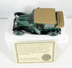 Diecast Replica of 1929 Chevy Landau Sedan From National Motor Museum Mint