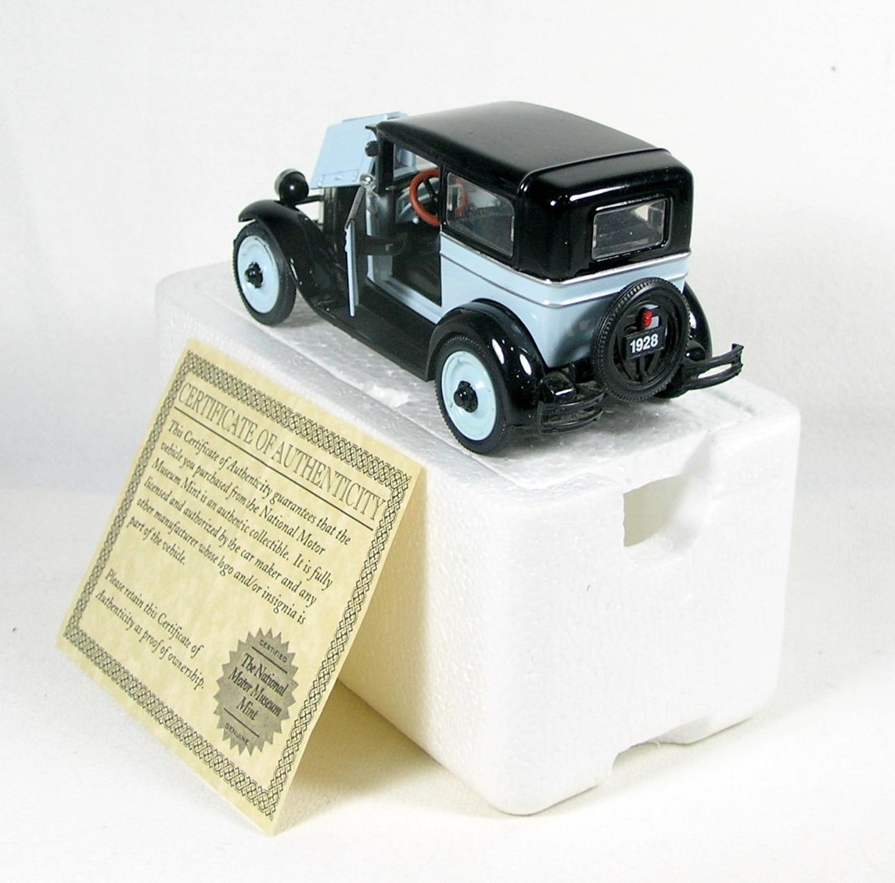 Diecast Replica of 1928 Chevy National Series AB From National Motor Museum