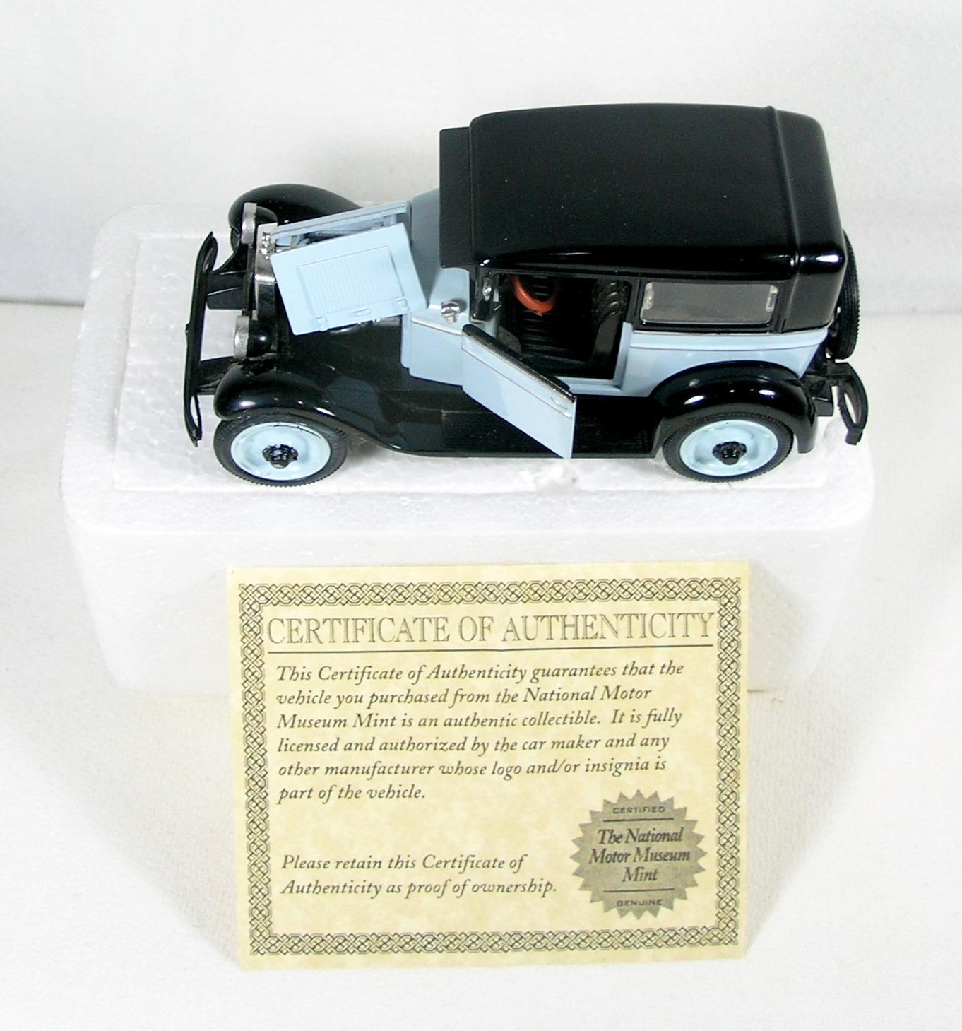 Diecast Replica of 1928 Chevy National Series AB From National Motor Museum