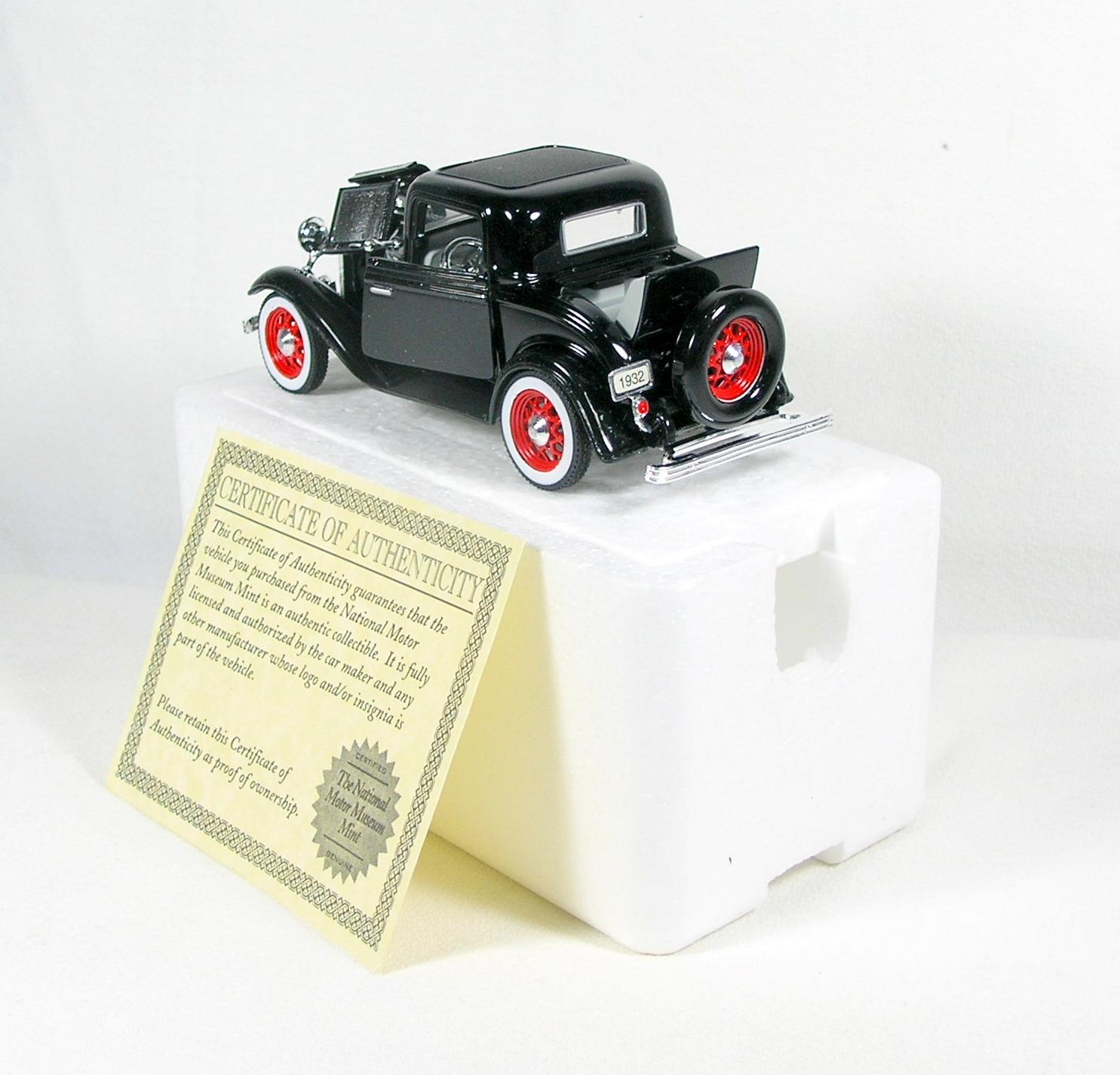 Diecast Replica of 1932 Ford 3-window Coupe From National Motor Museum Mint