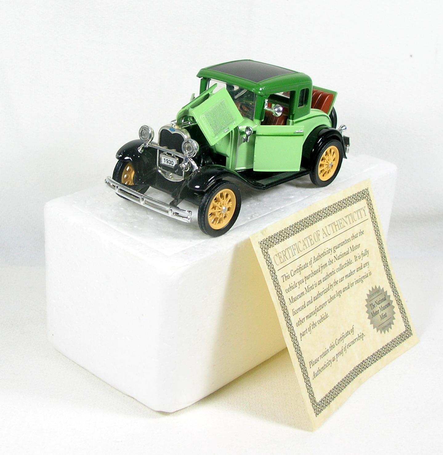 Diecast Replica of 1930 Ford Standard Coupe From National Motor Museum Mint