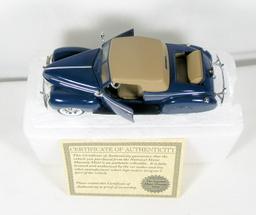 Diecast Replica of 1939 Ford Deluxe Convertible Coupe From National Motor M