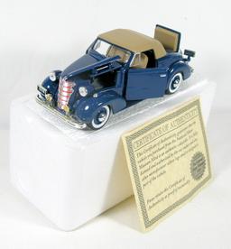 Diecast Replica of 1938 Chevrolet Master Convertible Cabriolet From Nationa