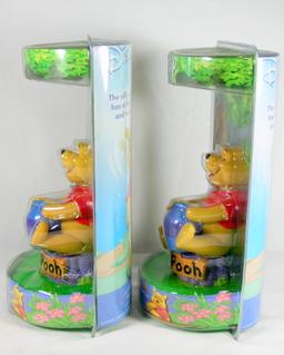 (2) Alexander Global Promotions INC. Disneys Winne The Pooh Hand Painted Bo