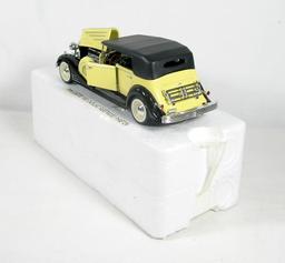 Diecast Replica of 1933 Cadillac from Signature Models for National Motor M