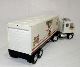 1980s Nylint Toy Semi Tractor & Trailer. Keebler. Very Good Played With Con