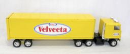 1980s Ertl Toy Semi Tractor & Trailer. Kraft Velveeta. Good Played With Con