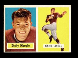 1957 Topps Football Card #116 Dicky Moegle San Francisco 49ers.