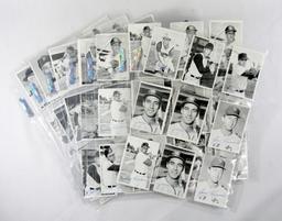 (63) 1969 Deckle Edge Baseball Cards. Some Low Grade, Some Creases, Some Du