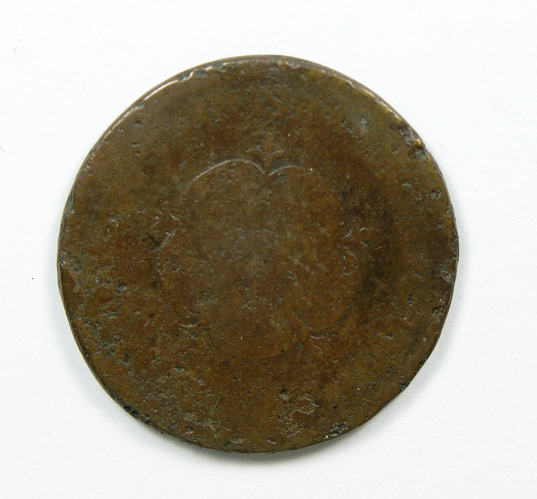 1.    1722  Half Penny Rosa Americana