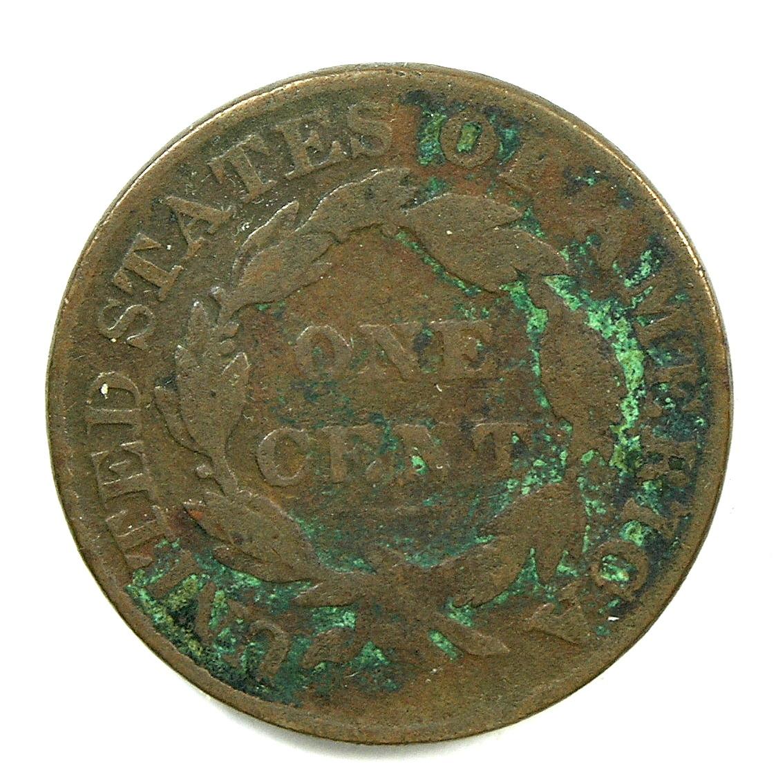 18.  1827  U.S. Liberty Head Large Cent