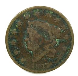 18.  1827  U.S. Liberty Head Large Cent