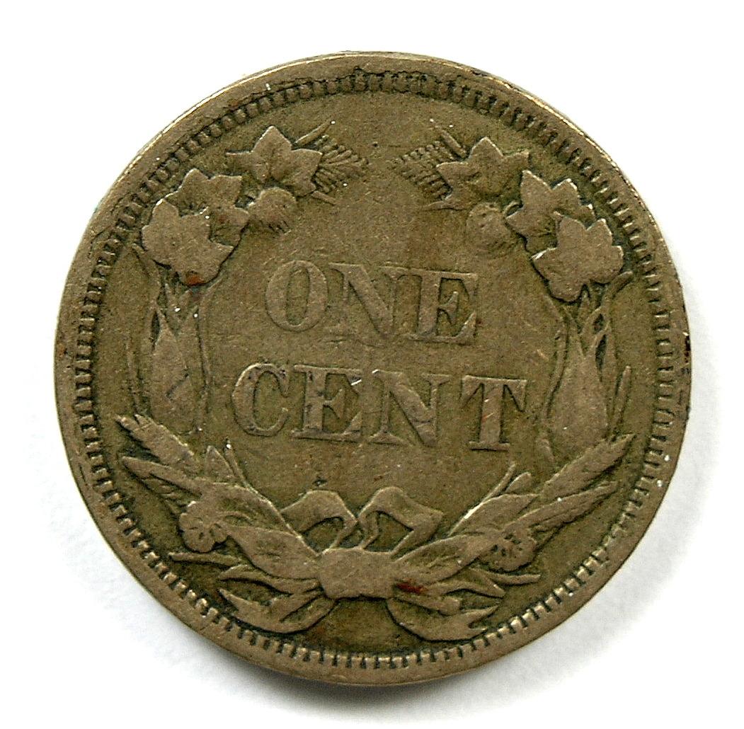 21.  1858  U.S. Flying Eagle Cent  Large Letters