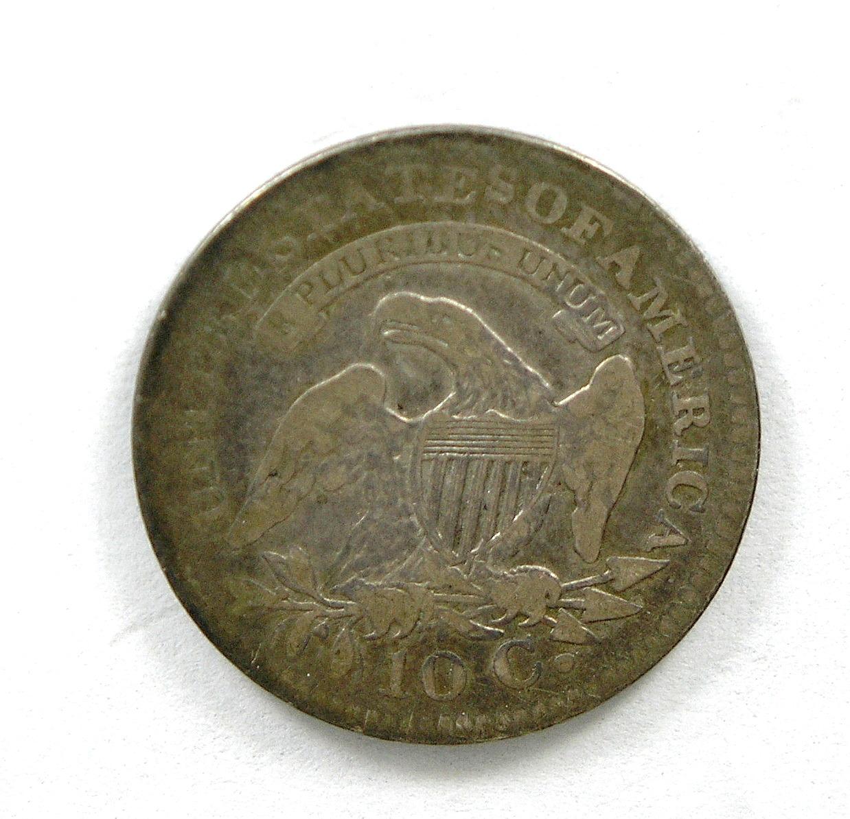 42.  1821   Capped Bust 10 Cent
