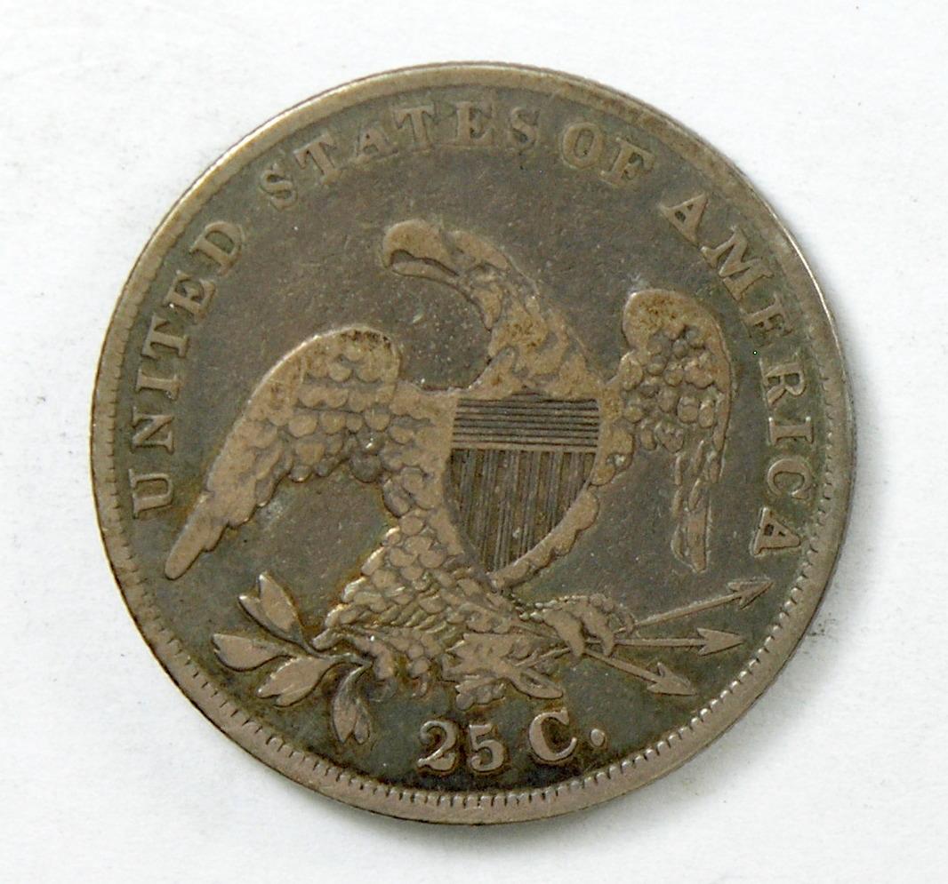 60.  1835   Capped Bust 25 Cent