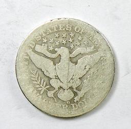 71.  1911-D Barber Quarter Dollar