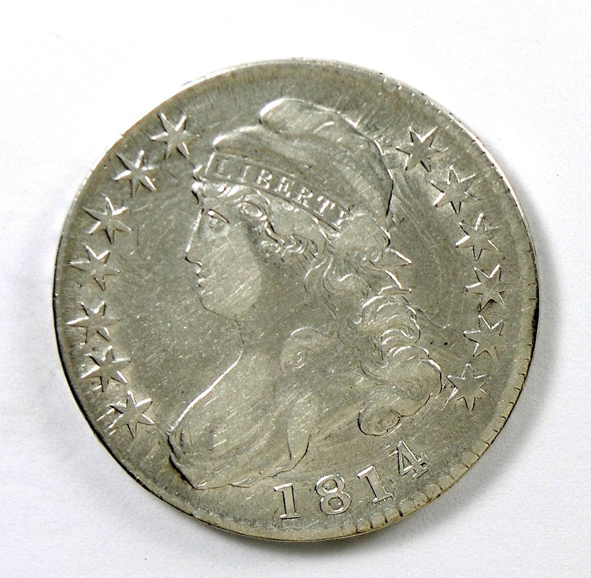 78.  1814   Capped Bust 50 Cent