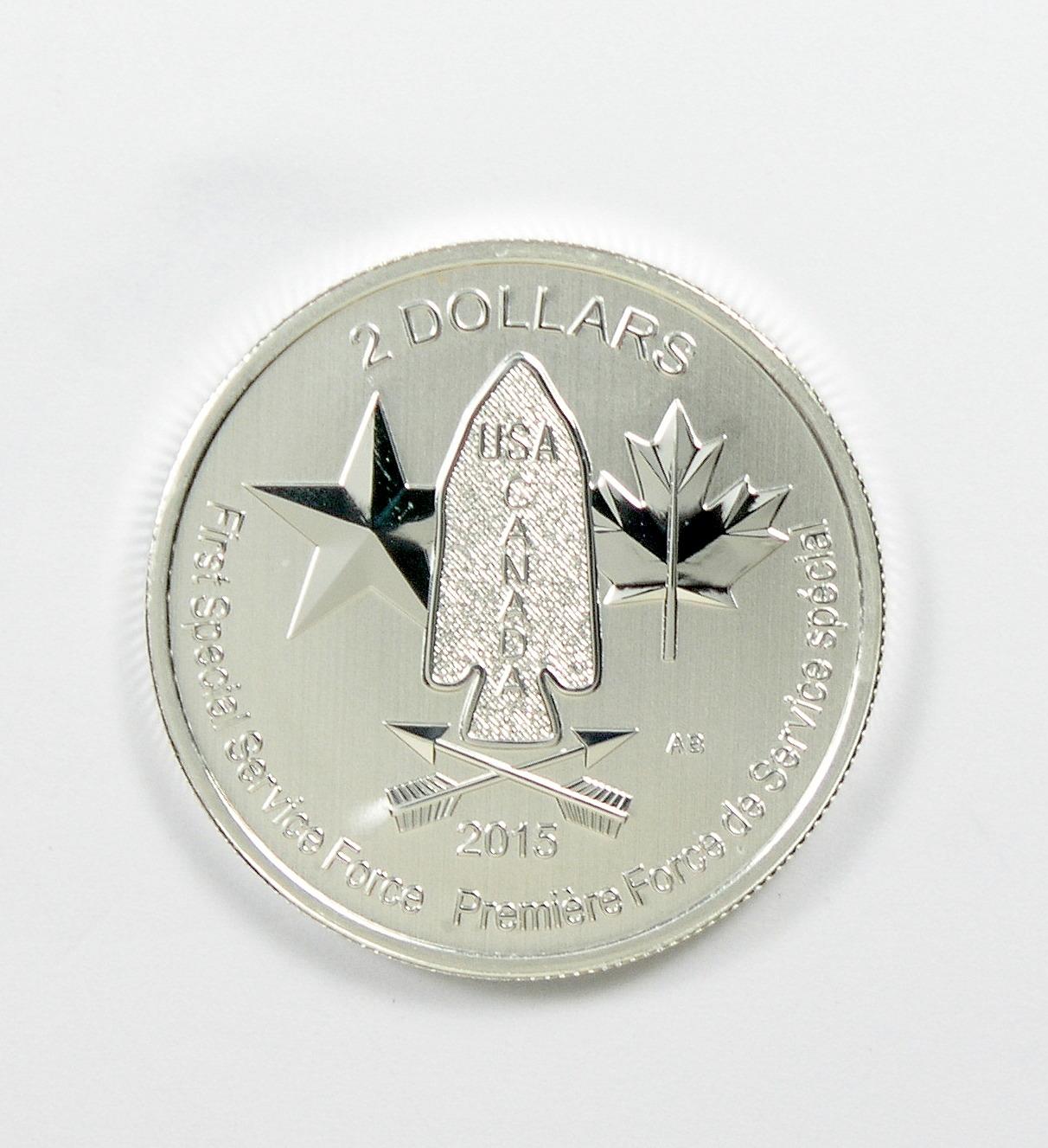 206.    2015  Canada 2 Dollars  ½ Oz. Silver