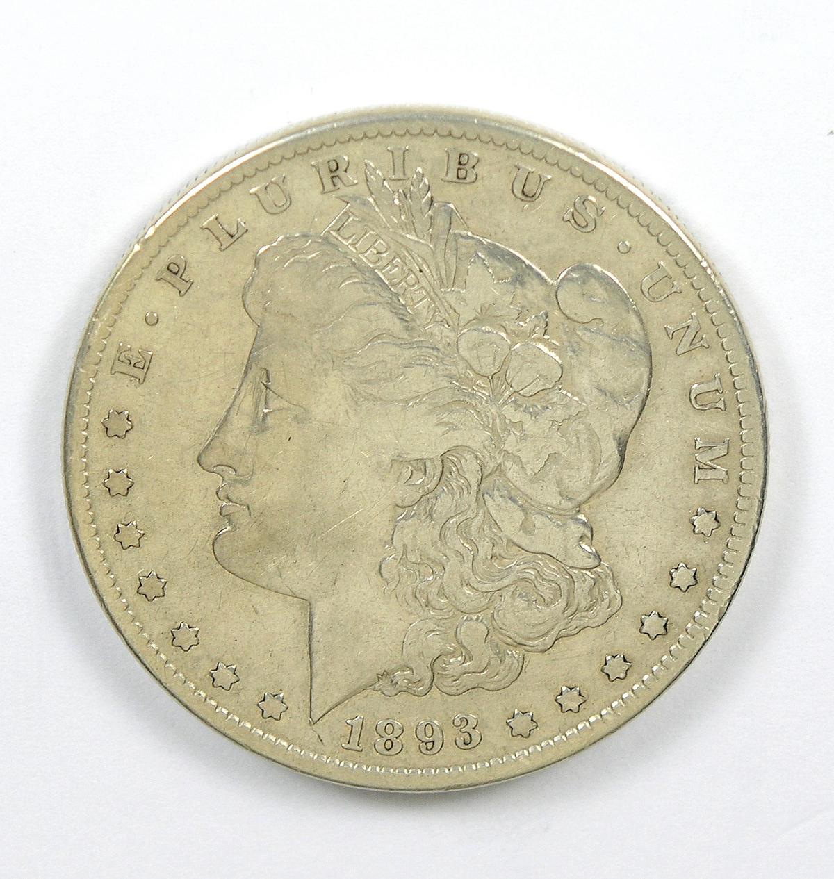 271.    1893-S Morgan Silver Dollar