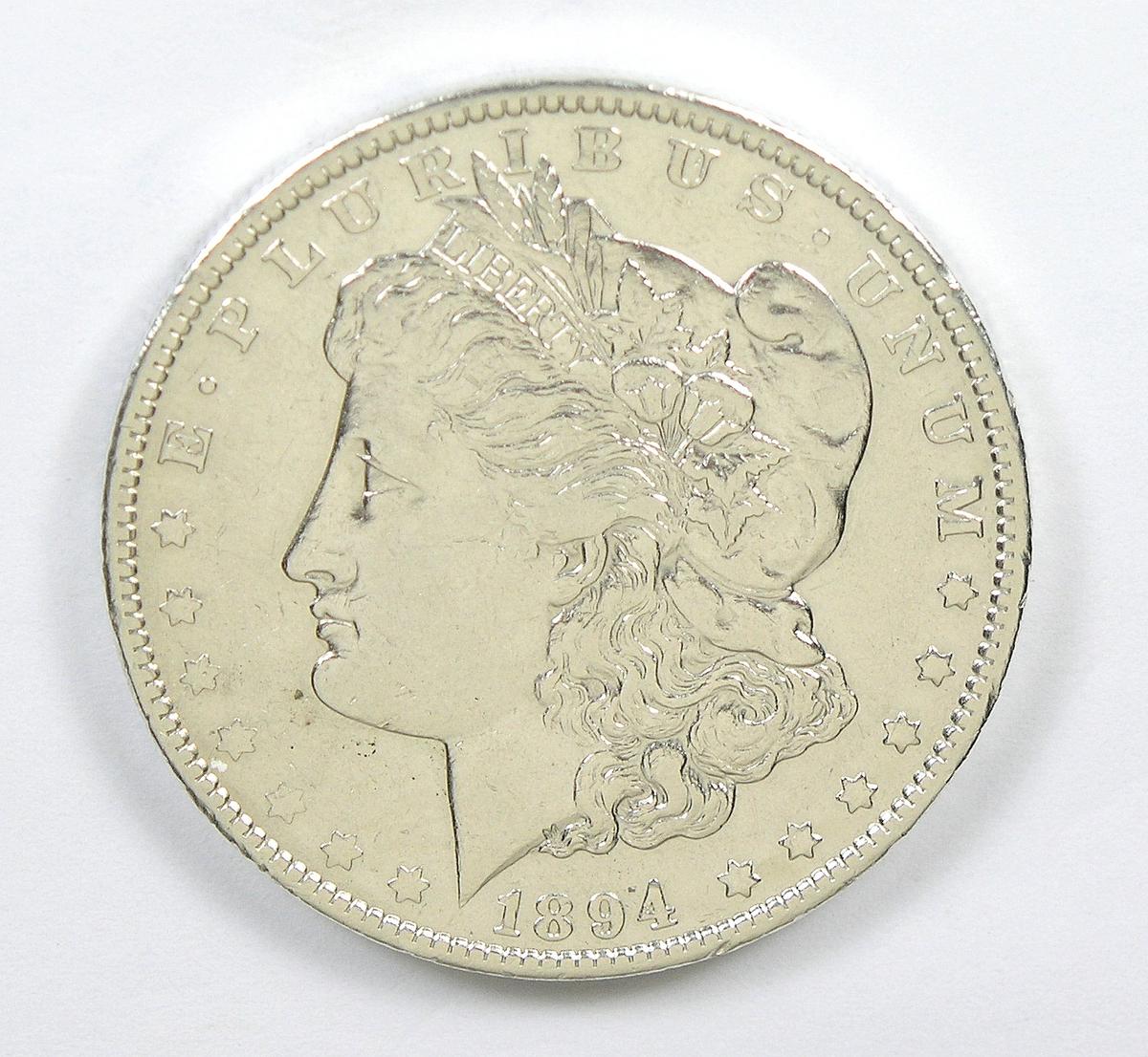 273.    1894-O Morgan Silver Dollar