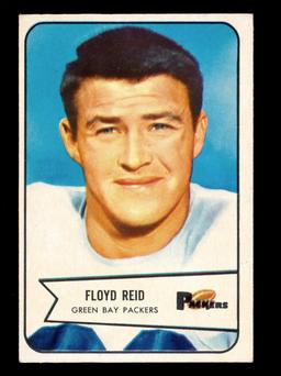 1954 Bowman Football Card #22 Floyd Reid Green Bay Packers