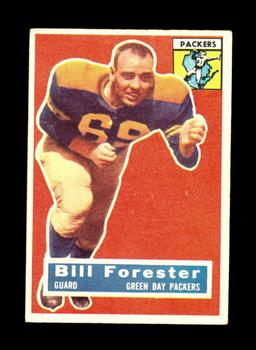 1956 Topps Football Card #79 George Forester Green Bay Packers