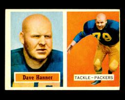 1957 Topps Football Card #21 Dave Hanner Green Bay Packers