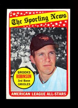 1969 Topps Baseball Card #421 All-Star Hall of Famer Brooks Robinson Baltim