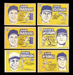 (12) 1970 Topps Baseball Cards (All Stars)