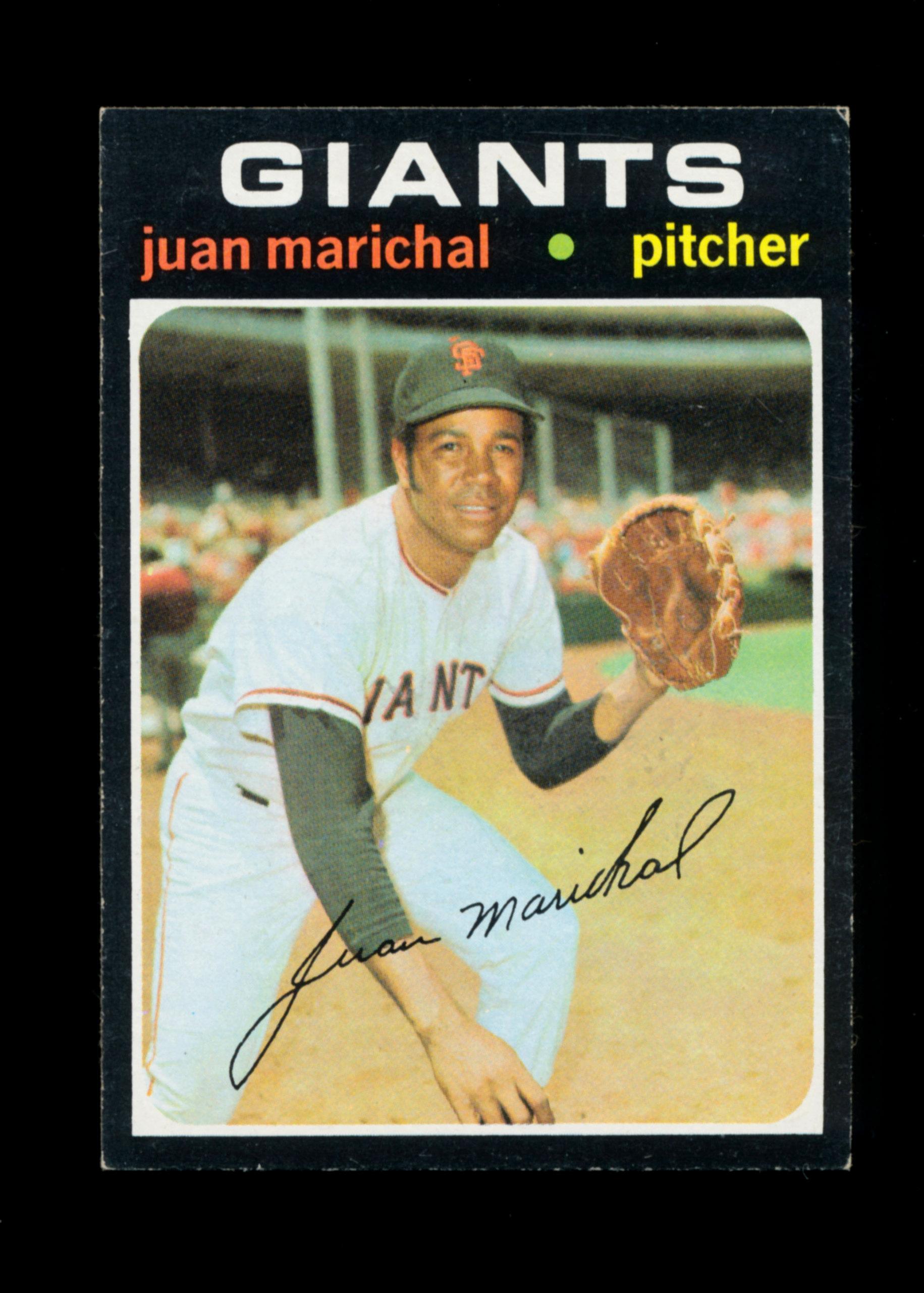 1971 Topps Baseball Card #325 Hall of Famer Juan Marichal San Francisco Gia