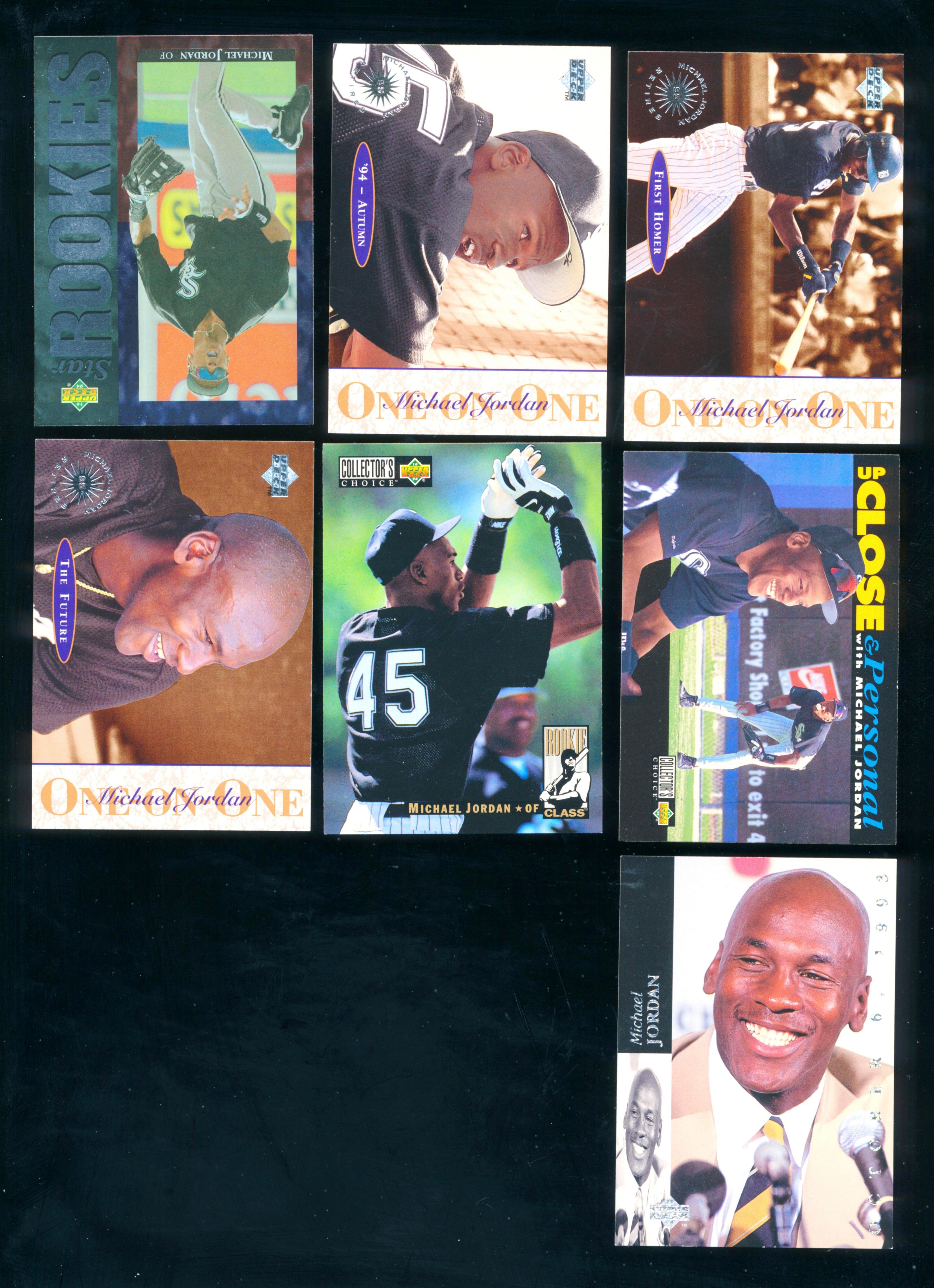 (15) Michael Jordan Baseball Card Group